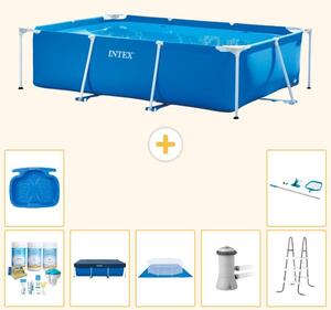 Piscina fuori terra rettangolare - 300x200x75 cm - 8 pezzi - Modello S20049