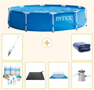 Piscina autoportante rettangolare - 305x76 cm - 7 pezzi - Modello S20419