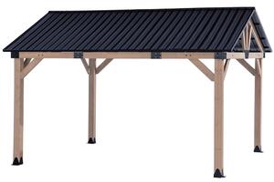 Casetta da giardino in legno Atlanta 3,6 x 4,2 m CoverTech