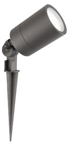 Faretto da giardino Ledvion con picchetto da terra, colore antracite, 3W, 6500K, attacco GU10, grado di protezione IP65