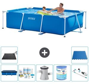 Piscina fuori terra rettangolare - 260x160x65 cm - 8 pezzi - Modello S40109