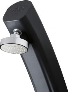 DecHome Doccia solare da giardino 25lt con rubinetto lavapiedi e miscelatore acqua SSR25