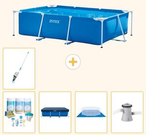 Piscina fuori terra rettangolare - 260x160x65 cm - 6 pezzi - Modello S20027