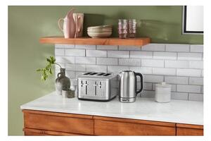 KITCHENAID Tostapane 4 Fette Potenza 1640 Watt con 7 Livelli di Doratura colore Acciaio Inox - 5KMT4109ESX