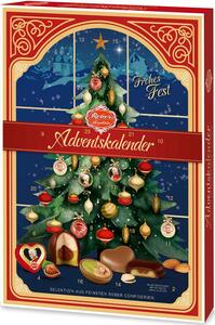 Calendario dell'Avvento Reber Specialities con palline di Mozart, cioccolatini e altro ancora | 296g