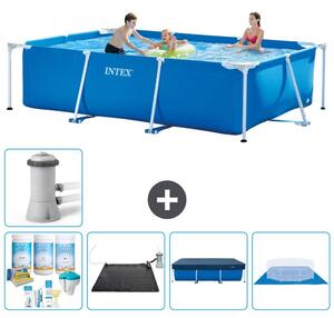 Piscina fuori terra rettangolare - 300x200x75 cm - 6 pezzi - Modello S21122
