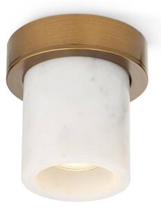 DESIGN BY US Plafoniera soffitto Miss Marble, dimmerabile, Bianco / Opale, Bagno, Pietra, Design, Plafoniera