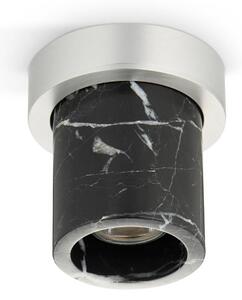 DESIGN BY US Plafoniera soffitto Miss Marble, dimmerabile, Alluminio / Grigio / Zincato, Bagno, Pietra, Design, Plafoniera