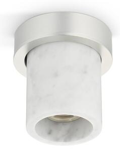 DESIGN BY US Plafoniera soffitto Miss Marble, dimmerabile, Bianco / Opale, Bagno, Pietra, Design, Plafoniera