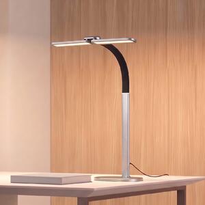 Lampada da scrivania Fynnon Arcchio, dimmerabile, Alluminio / Grigio / Zincato, Studio / Ufficio, Metallo, Moderno, Lampada da tavolo