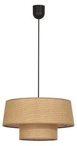 Lampada a sospensione COREP, Mali, dimmerabile, Marrone / Ruggine, Soggiorno, Carta / Cartone