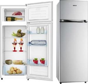 Schaub-Lorenz Frigorifero doppia porta 204 Litri Silver Classe F