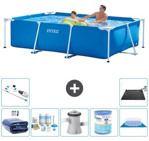 Piscina fuori terra rettangolare - 260x160x65 cm - 8 pezzi - Modello S40129