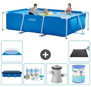 Piscina fuori terra rettangolare - 300x200x75 cm - 7 pezzi - Modello S40200