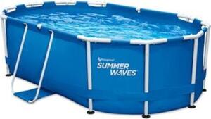 Piscina Summer Waves Active Oval Frame 300 X 200 X 84 cm + pompa filtro
