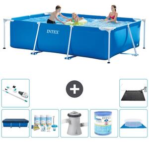 Piscina fuori terra rettangolare - 300x200x75 cm - 8 pezzi - Modello S30212