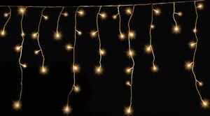 Gartenpirat, catena luminosa LED "Pioggia di ghiaccio", 24 metri, luce bianca calda, grado di protezione IP44: 24 metri, luce bianca calda