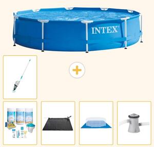 Piscina autoportante rettangolare - 305x76 cm - 6 pezzi - Modello S20995
