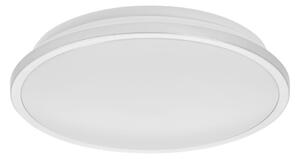 LEDVANCE ORBIS DISC plafoniera per bagno 300mm, cromo, 18W, 2200lm, luce bianca calda o fredda, controllabile tramite interruttore, design particolarmente sottile, classe di protezione IP44, 3000K-4000K