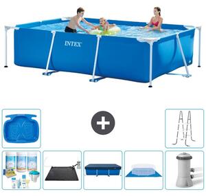 Piscina fuori terra rettangolare - 300x200x75 cm - 8 pezzi - Modello S21126