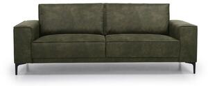 Divano in similpelle verde 224 cm Copenhagen - Scandic