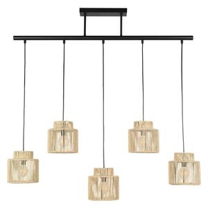 Lampada a sospensione COREP, Cancun, dimmerabile, Beige, Soggiorno, Carta / Cartone