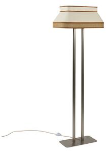 Lampada da terra MARKET SET, Square, Beige, Soggiorno, Tessuto / Tessile, Design