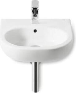 Roca Meridian - Lavabo 450x420 mm, con sfioratore, foro per rubinetto, bianco A327245000
