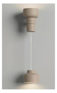 BOTTONE SOSPENSIONE SINGOLA UP & DOWN IN ALLUMINIO 4 COLORI LAMPADINE ATTACCO GX53 DESIGN MODERNO