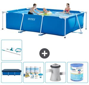 Piscina fuori terra rettangolare - 300x200x75 cm - 6 pezzi - Modello S30152