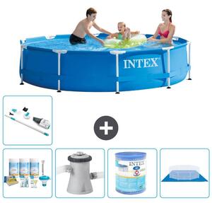 Piscina autoportante rettangolare - 305x76 cm - 6 pezzi - Modello S31520
