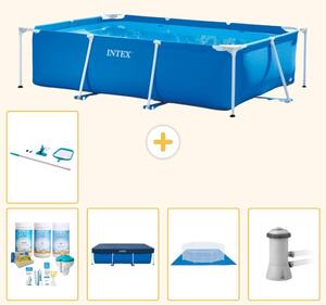 Piscina fuori terra rettangolare - 300x200x75 cm - 6 pezzi - Modello S20045