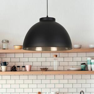 COREP Lampada a sospensione Dock, dimmerabile, Nero, Soggiorno / Sala da pranzo, Metallo, Moderno, Lampada a sospensione