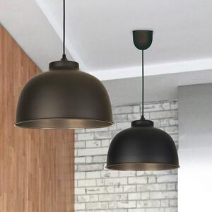 COREP Lampada a sospensione Dock, dimmerabile, Nero, Soggiorno / Sala da pranzo, Metallo, Moderno, Lampada a sospensione
