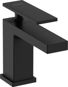 Hansgrohe Tecturis E Mitigeur monocommandé pour lavabo 80, saillie 122mm, sans garniture de vidage, CoolStart, EcoSmart+, 73001670, 73001670