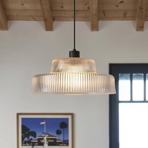 COREP Lampada a sospensione Lorenzo, dimmerabile, Chiaro / Trasparente, Soggiorno / Sala da pranzo, Vetro, Moderno, Lampada a sospensione