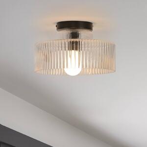 COREP Plafoniera soffitto Lorenzo, dimmerabile, Chiaro / Trasparente, Soggiorno / Sala da pranzo, Vetro, Moderno, Plafoniera