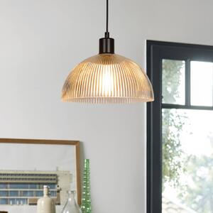 COREP Lampada a sospensione Duomo, dimmerabile, Chiaro / Trasparente, Soggiorno / Sala da pranzo, Vetro, Lampada a sospensione