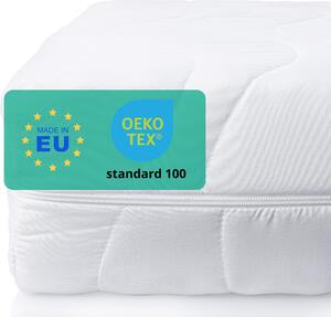 Pillows24 - Materasso a 7 zone 90x200 | altezza 12 cm | materasso in schiuma a freddo 2 durezza H2/H3 | rivestimento lavabile a 60 °C | anallergico | Oeko-Tex | EU