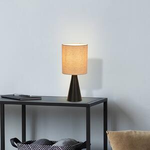 COREP Lampada da tavolo Sally, Nero, Soggiorno / Sala da pranzo, Metallo, Moderno, Lampada da tavolo