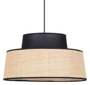 Lampada a sospensione COREP, Mallorca, dimmerabile, Beige, Soggiorno, Tessuto / Tessile