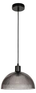Lampada a sospensione COREP, Duomo, dimmerabile, Grigio, Soggiorno, Vetro