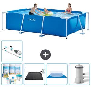 Piscina fuori terra rettangolare - 300x200x75 cm - 6 pezzi - Modello S20835