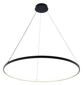Lampada a sospensione LED BRENO bianco e nero 36W, luce bianca neutra 3060 lm, alluminio, dimensioni: 150x80x80 cm, IP20, Zuma Line