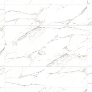 Mexen Agata Gres bianco smaltato rett. G1, piastrella pavimento-parete 120 x 60 cm, lucido - TL144-120-060-00