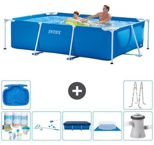 Piscina fuori terra rettangolare - 260x160x65 cm - 8 pezzi - Modello S20030