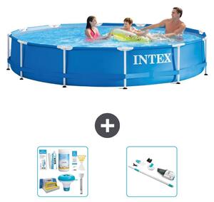 Piscina autoportante rettangolare - 366x76 cm - 3 pezzi - Modello S41603