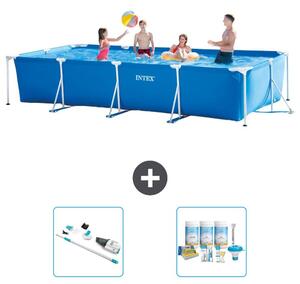 Piscina fuori terra rettangolare - 450x220x84 cm - in 3 parti - modello S22360