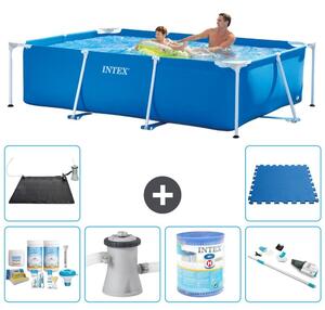 Piscina fuori terra rettangolare - 260x160x65 cm - 7 pezzi - Modello S30130