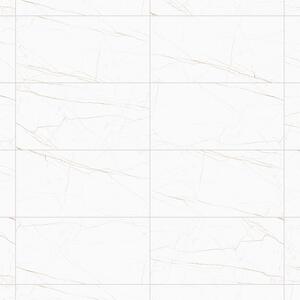 Mexen Dicta Bianco gres smaltato rettificato G1, piastrella da pavimento e parete 120 x 60 cm, carving - TL408-120-060-02